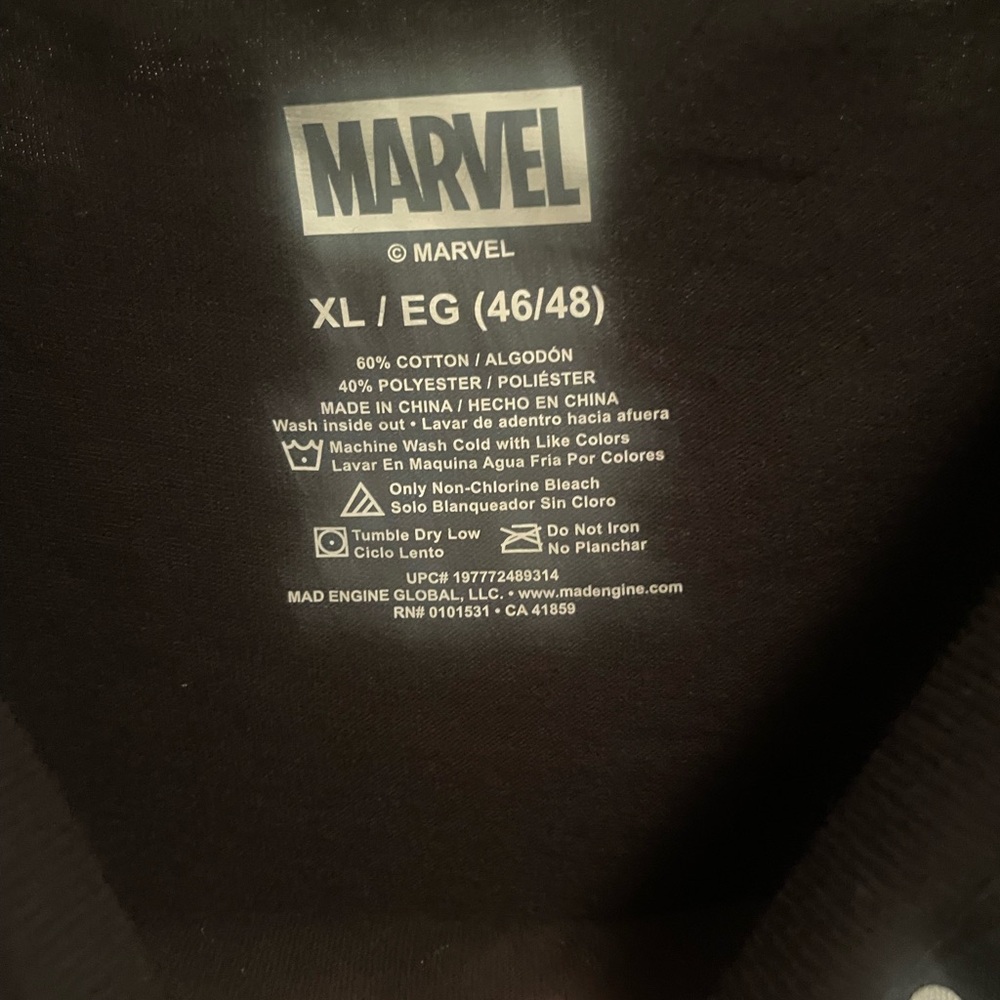 NWT Marvel Venom We Are Venom Lightning Graphic Tee Black XL - Picture 8 of 8